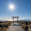 箱根元宮の鳥居（箱根町）